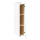 42 inch Wall Cabinet - 09W x 42H x 12D - Aria White Shaker - BUILDMYPLACE