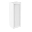 42 inch Wall Cabinet - 15W x 42H x 12D - Aria White Shaker - BUILDMYPLACE