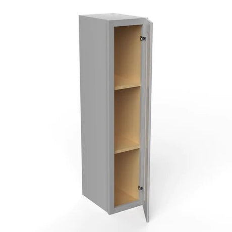 42 inch Wall Cabinet - 9W x 42H x 12D - Grey Shaker Cabinet - BUILDMYPLACE