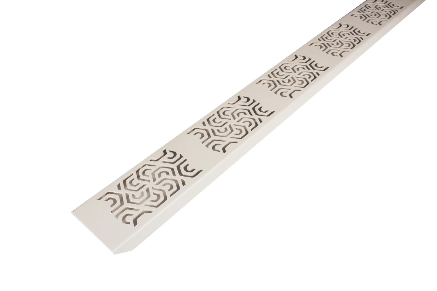 MYVARIO-LINE – 28 in. Design grate and drain channel - Sand - Powder Coated - tile cover / panel