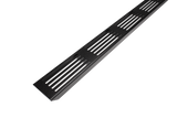 MYVARIO-LINE – 28 in. Design grate and drain channel - Matte Black - Powder Coated - tile cover