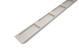 MYVARIO-LINE – 31 in. Design grate and drain channel - Sand - Powder Coated - tile cover