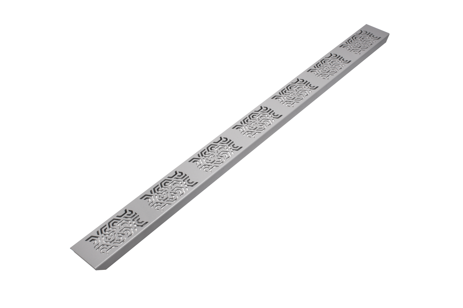 MYVARIO-LINE – 23 in. Design grate and drain channel - Matte Black - Powder Coated - tile cover / panel