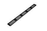 MYVARIO-LINE – 39 in. Design grate and drain channel - Matte Black - Powder Coated - tile cover