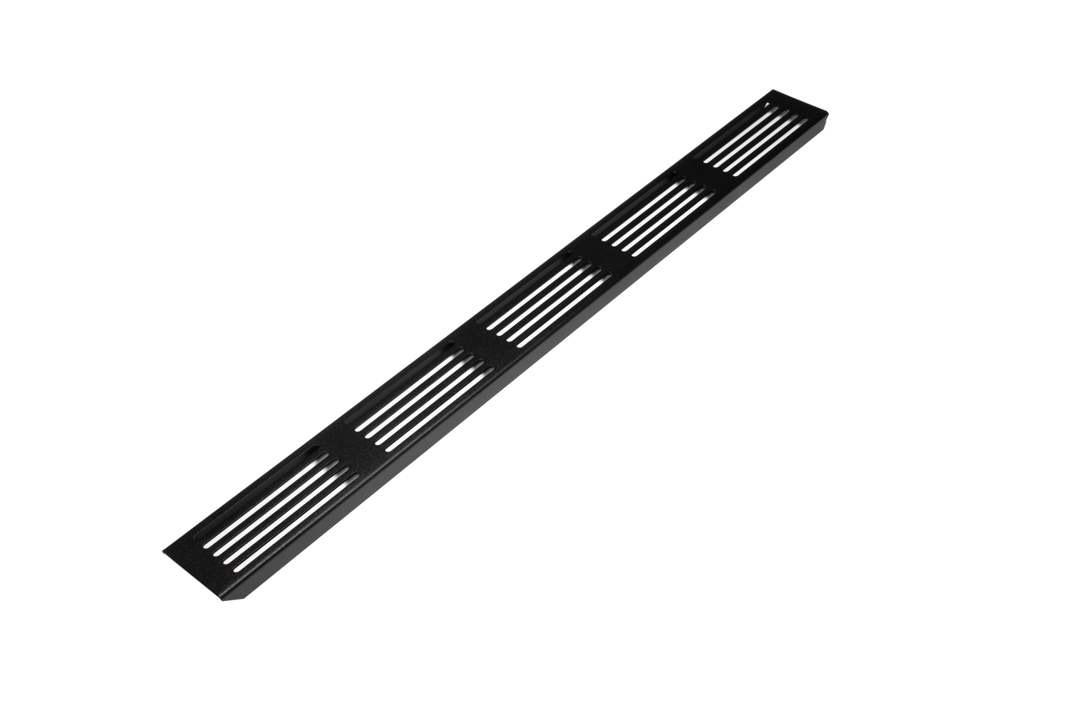 MYVARIO-LINE – 35 in. Design grate and drain channel - Matte Black - Powder Coated - tile cover