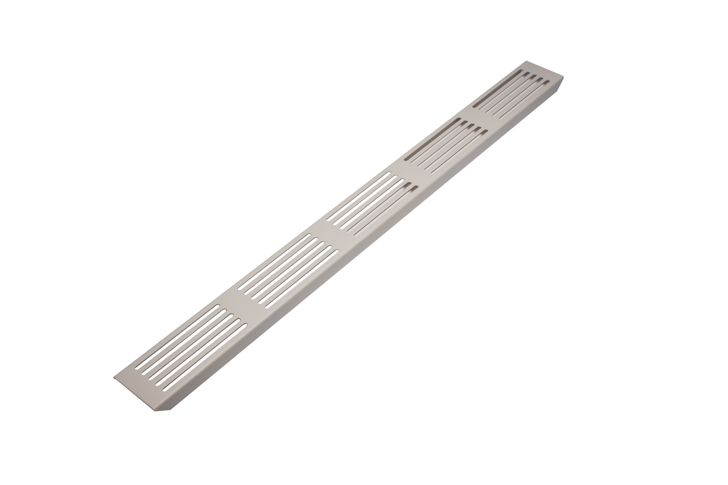 MYVARIO-LINE – 39 in. Design grate and drain channel - Sand - Powder Coated - tile cover