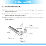 450W LED High Output Flood Light With Photocell, 5700K, AC277 - 480V High Voltage, Dusk to Dawn Security Light, IP65, Bronze, With 20KV Surge Protector, For Garden Yard Parking Lot Stadium Arena Lighting Fixture - BUILDMYPLACE