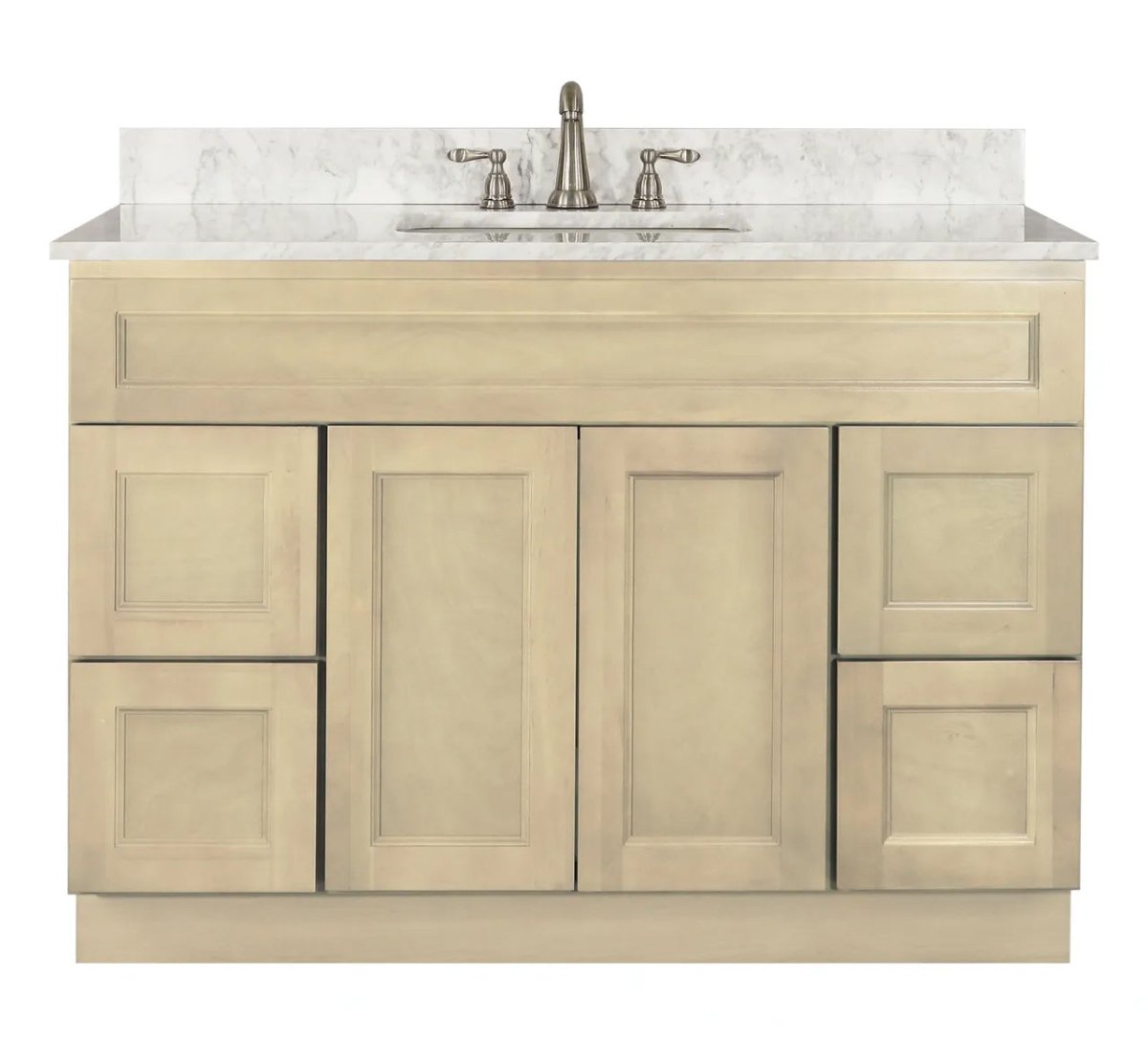 48" BLAIR SHAKER Bathroom Vanity - 48"W x 21"D x 34.5"H - BUILDMYPLACE