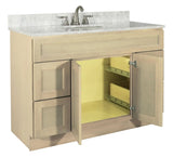 48" BLAIR SHAKER Bathroom Vanity - 48"W x 21"D x 34.5"H - BUILDMYPLACE