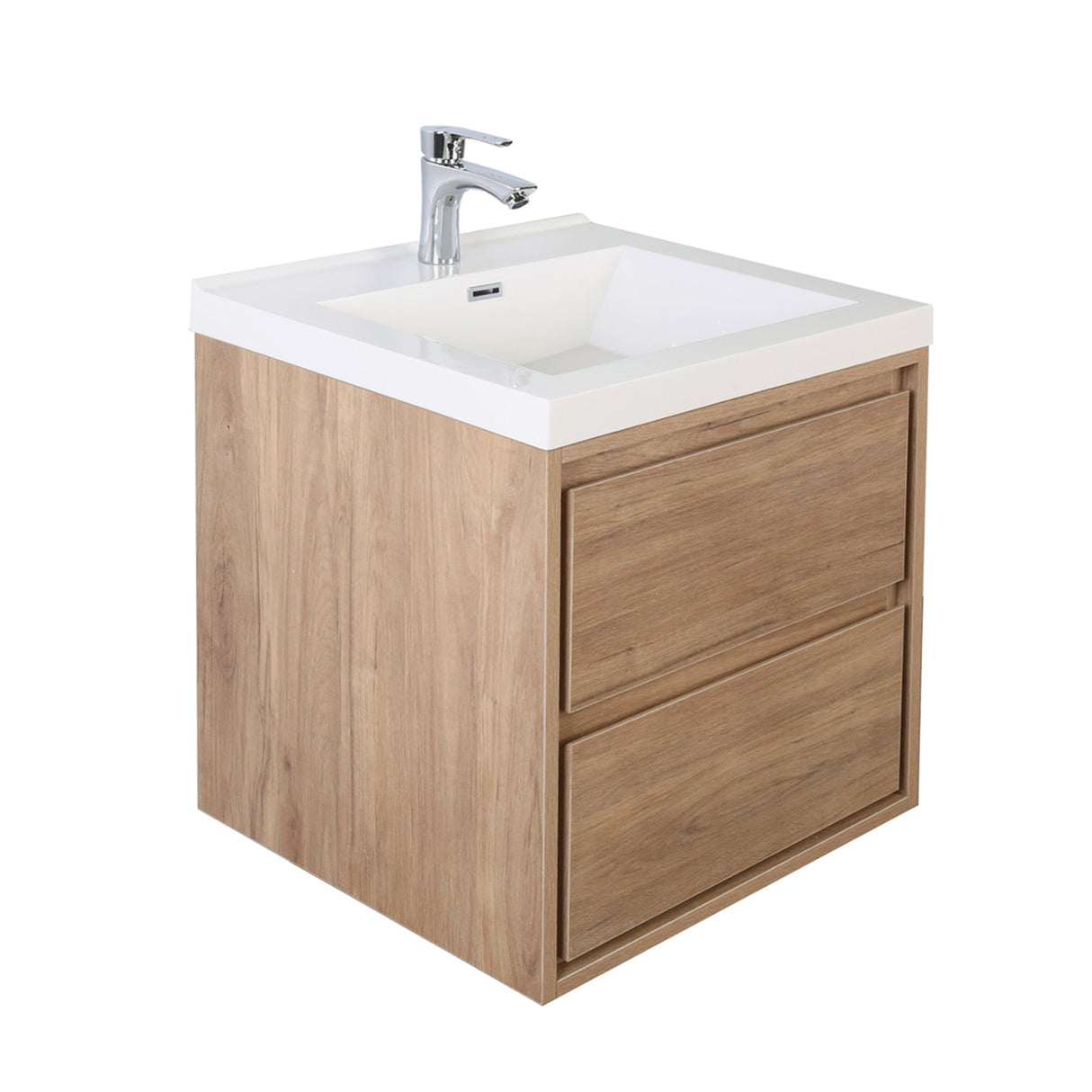 Saviour Wall Mounted Bathroom Vanity with Reinforced Acrylic Sink