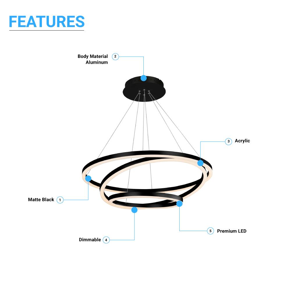 3-ring-led-light-unique-circular-chandelier-102w-3000k-4335lm-matte-black