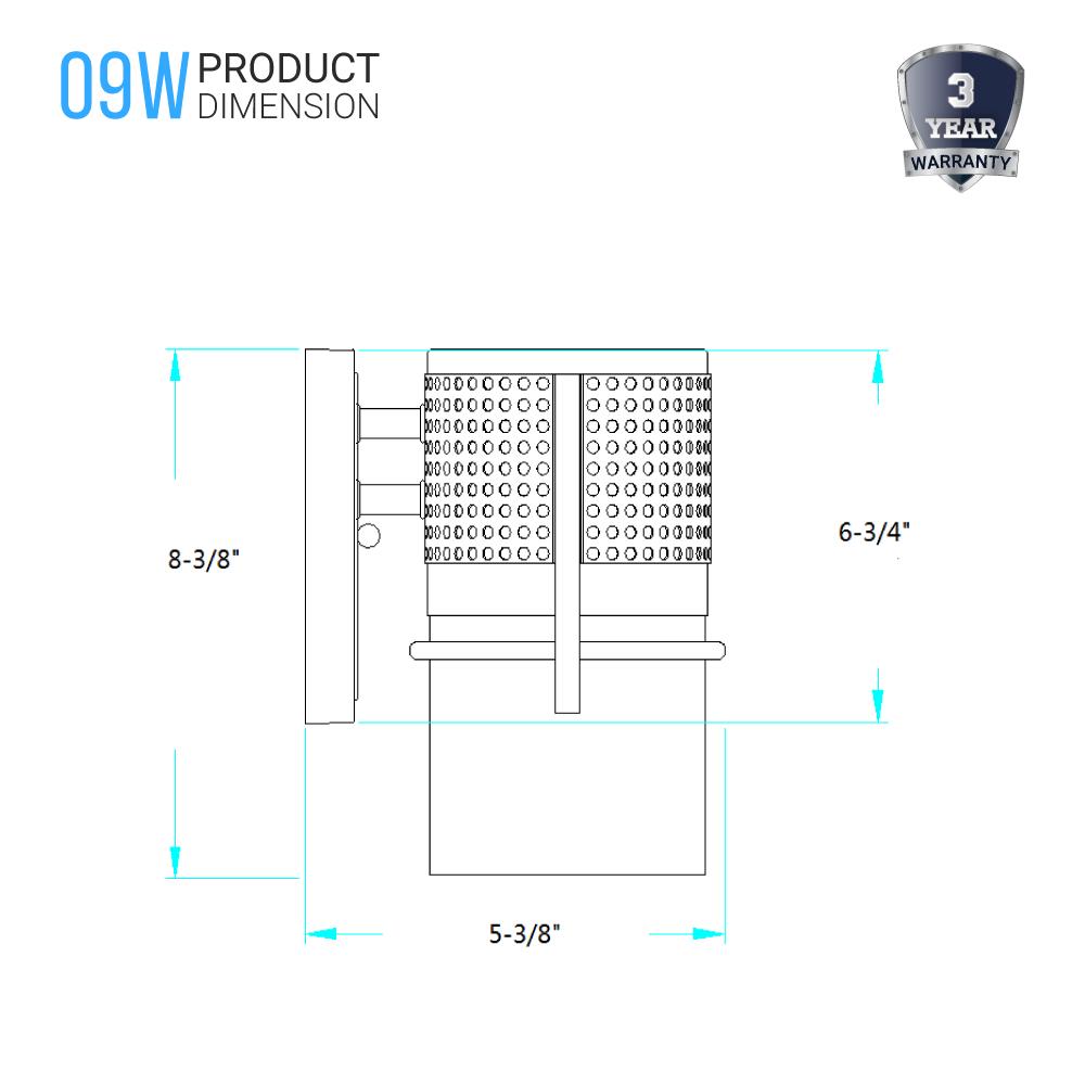 dimmable-led-outdoor-wall-lights-9w