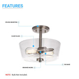 semi-flush-mount-ceiling-lights-round-2-light