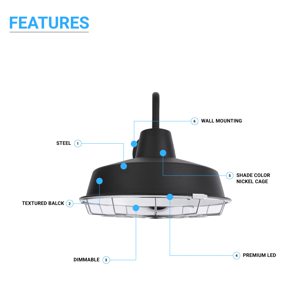 round-led-outdoor-wall-lights-ac-12w