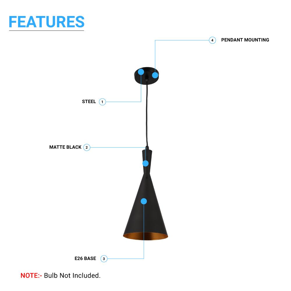 cone-shaped-pendant-light