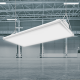 4FT Linear LED High Bay Light 165W/200W/225W Wattage Adjustable, 4000k/5000K/6500K CCT Changeable, Dip Switch, 0 - 10V Dim, 120 - 277V Input Voltage, ETL, DLC 5.1 Listed - BUILDMYPLACE