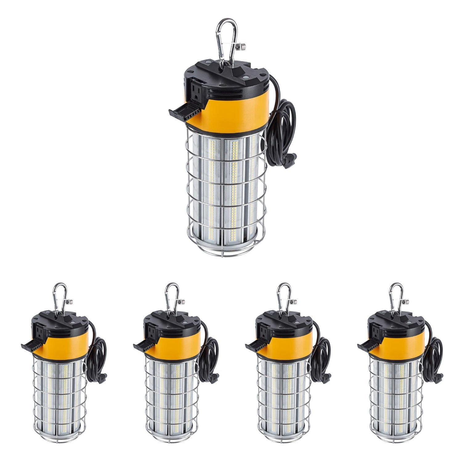 LED Temporary Work Lights with Cage