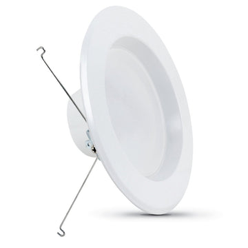 5-6 Inch Dimmable Recessed LED Downlight, 10.2 Watts, Standard Base Adapter, 925 lumens