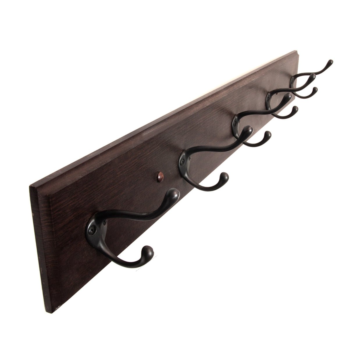 5 Hat and Coat Hook Rail 28 Inch Long - Hickory Hardware - BUILDMYPLACE