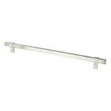 Rivet Rebel 12 inch CC Brushed Nickel Appliance Pull