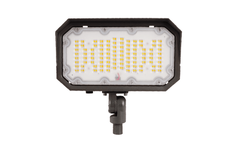 50W/40W/30W LED Flood Light Outdoor 4000K/5000K/5700K CCT Changeable, Knuckle Mount, UL & DLC 5.1 Premium, Bronze, IP65, For Gardens, Court, Lawn, Patio as well as LED Security Light - BUILDMYPLACE