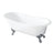 54 - Inch Cast Iron Slipper Clawfoot Tub - BUILDMYPLACE