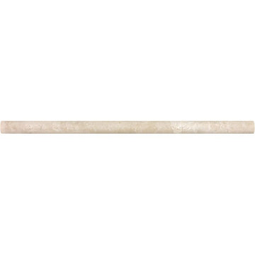 5/8 X 12 In Allure Crema Honed Marble Pencil