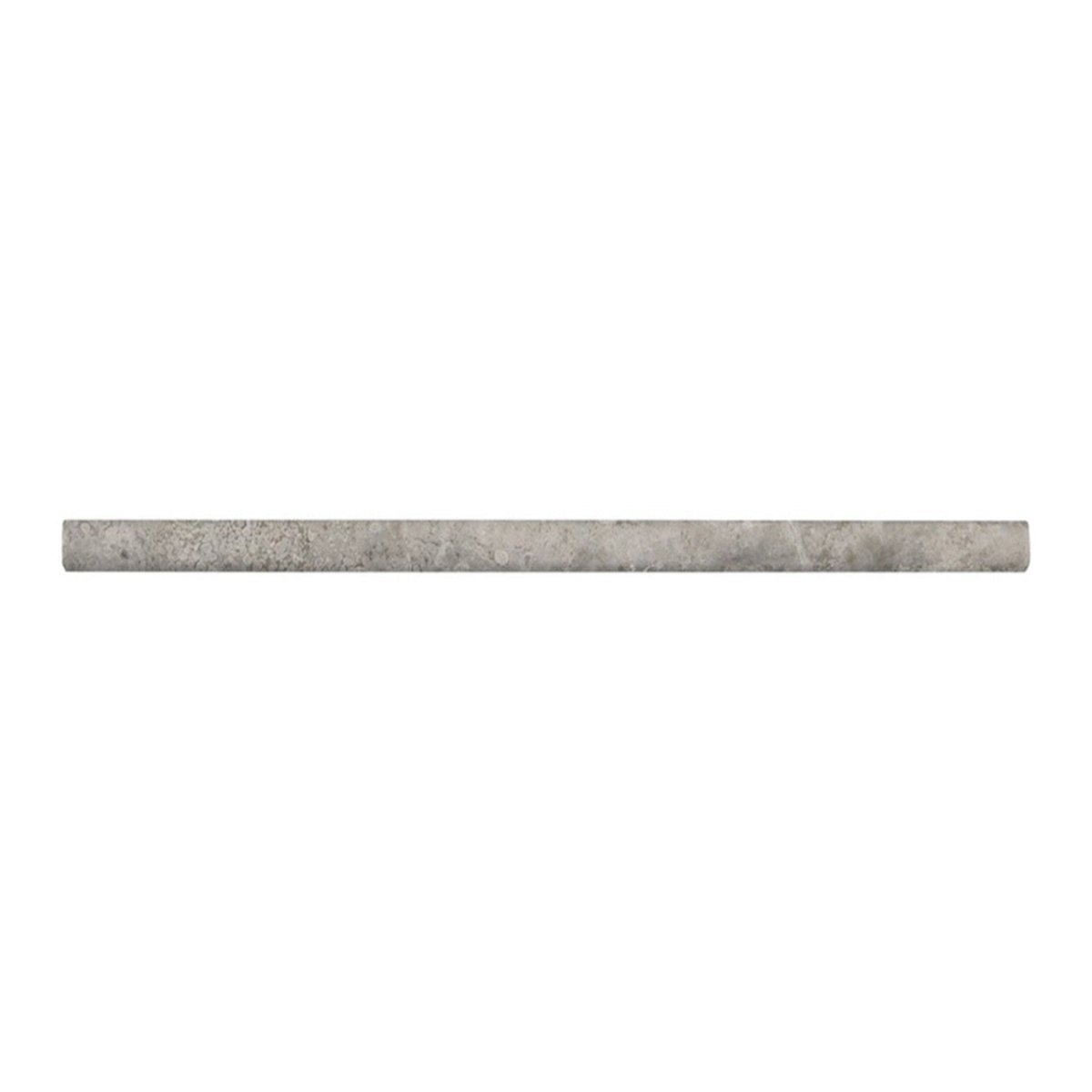 5/8 X 12 In Ritz Gray Polished Marble Pencil - BUILDMYPLACE