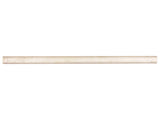 5/8 X 12 In Serene Ivory Honed Limestone Pencil - BUILDMYPLACE