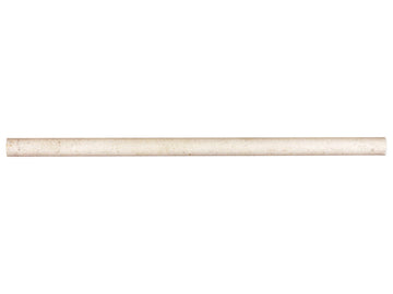 5/8 X 12 In Serene Ivory Polished Limestone Pencil