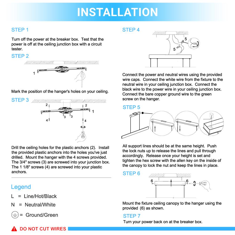 led-kitchen-island-light-chandelier-43w-3000k