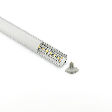 1616 Aluminum LED Strip Channel - Surface Mount LED Extrusion