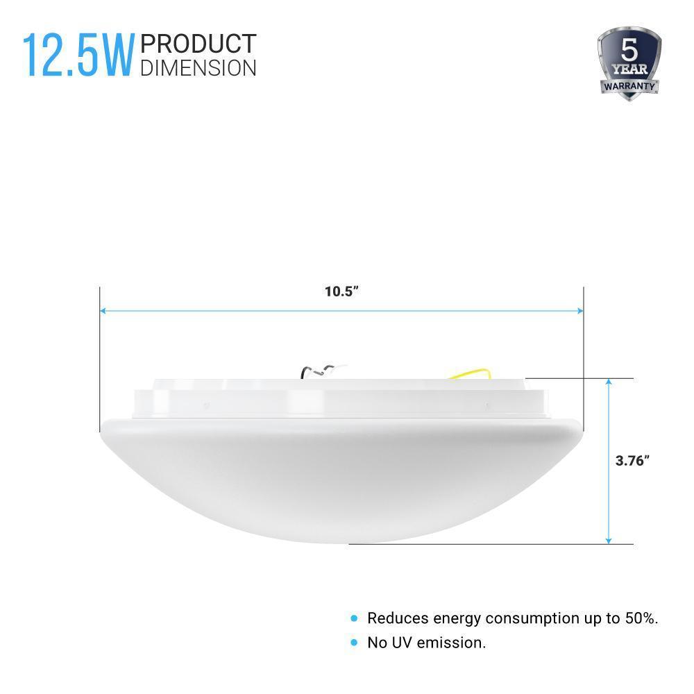 11-round-mushroom-dimmable-flush-mount-1050-lumens-power-12-5w-ac120v