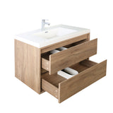 Saviour Wall Mounted Bathroom Vanity with Reinforced Acrylic Sink