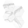 6 In Hexagon La Marca Honed Glazed Porcelain Mosaic Tile - BUILDMYPLACE