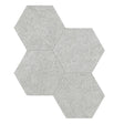 6 In Hexagon Mjork Ash Matte Color Body Porcelain Mosaic - BUILDMYPLACE
