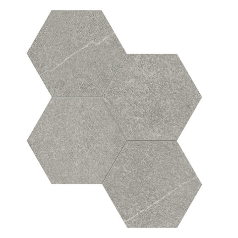 6 In Hexagon Mjork Clay Matte Color Body Porcelain Mosaic