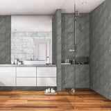 6 In Hexagon Nord Chromium Matte Color Body Porcelain Mosaic - BUILDMYPLACE