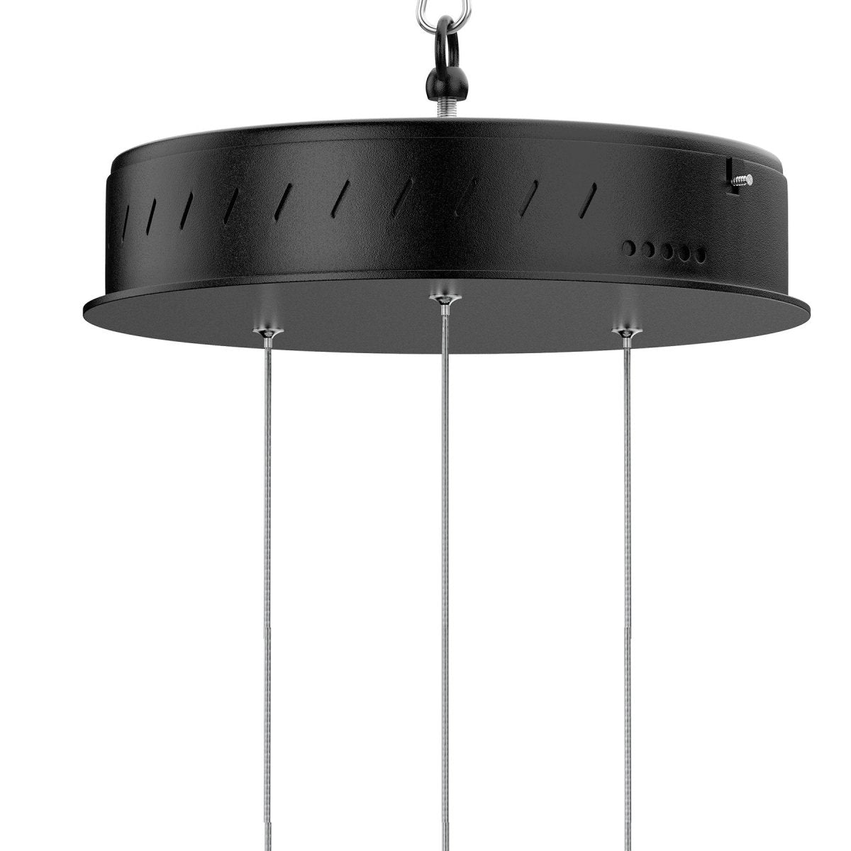 6 - Light 30" Wide Modern/Contemporary Cage LED Chandelier Ceiling Light, 70W, 3000K, 3500LM, Adjustable Height - BUILDMYPLACE