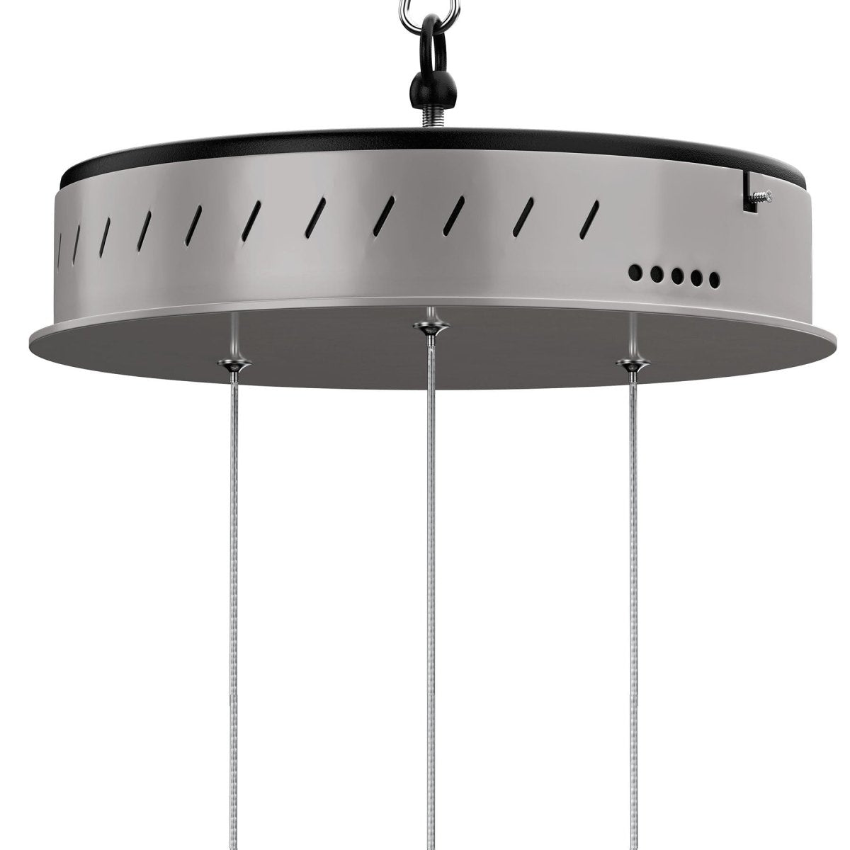 6 - Light 30" Wide Modern/Contemporary Cage LED Chandelier Ceiling Light, 70W, 3000K, 3500LM, Adjustable Height - BUILDMYPLACE