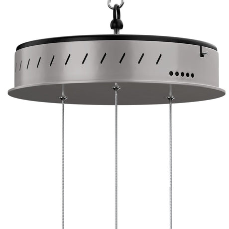 6 - Light 30" Wide Modern/Contemporary Cage LED Chandelier Ceiling Light, 70W, 3000K, 3500LM, Adjustable Height - BUILDMYPLACE