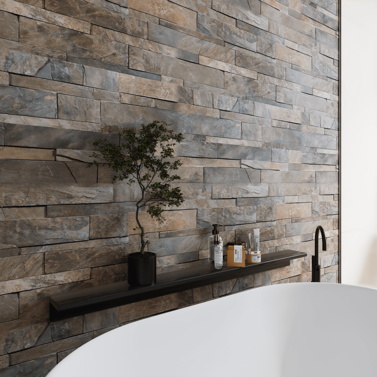 6 X 24 In Indian Coast Ledger Stone BUILDMYPLACE 6 X 24 In Indian Coast Ledger Stone BUILDMYPLACE