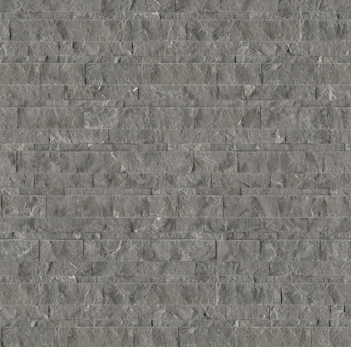 6 X 24 In Stark Carbon Split Face Marble Panel - BUILDMYPLACE