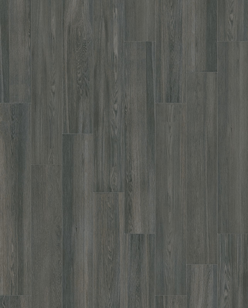 6 X 24 In Vintagewood Carbon Matte Pressed Glazed Porcelain - BUILDMYPLACE