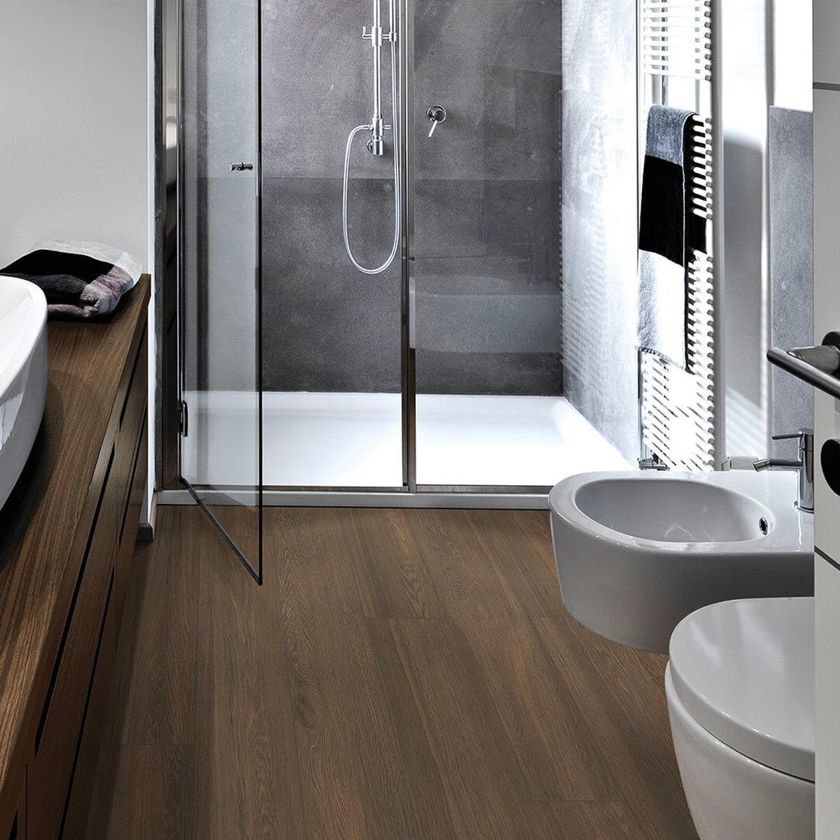 6 X 24 In Vintagewood Cinnamon Matte Pressed Glazed Porcelain - BUILDMYPLACE