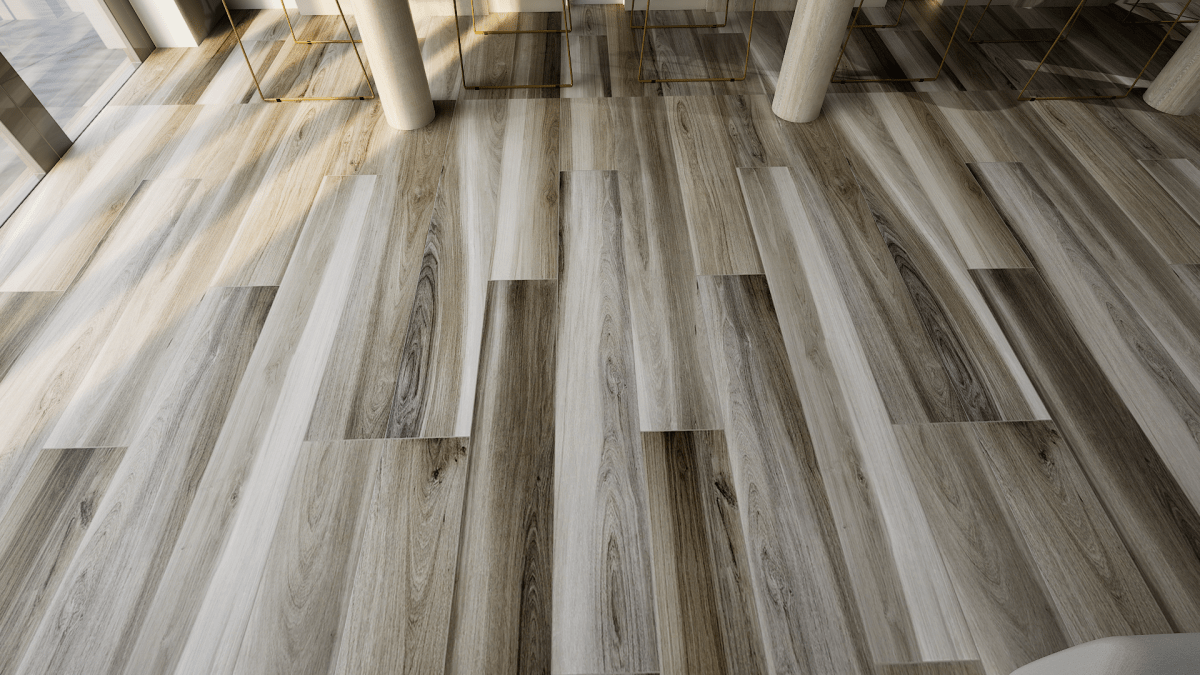 6 X 36 In Amaya Blend Matte Pressed Glazed Porcelain Tile - BUILDMYPLACE