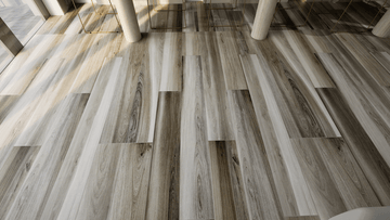 6 X 36 In Amaya Blend Matte Pressed Glazed Porcelain Tile