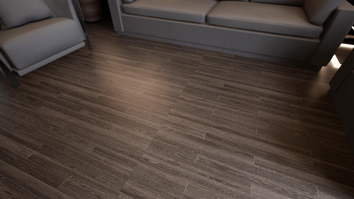 6 X 36 In Aspen Sequoia Matte Rectified Glazed Porcelain Tile - BUILDMYPLACE