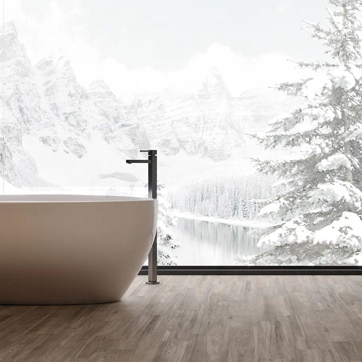 6 X 36 In Vintagewood Cinnamon Matte Pressed Glazed Porcelain - BUILDMYPLACE