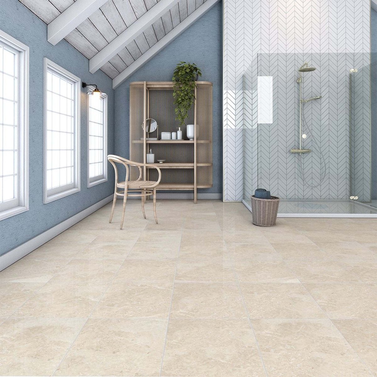 6 X 6 In Antico Sand Matte Pressed Glazed Porcelain - BUILDMYPLACE